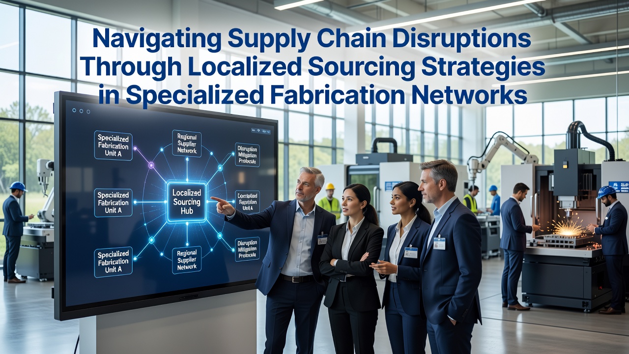 Navigating Supply Chain Disruptions Through Localized Sourcing Strategies in Specialized Fabrication Networks